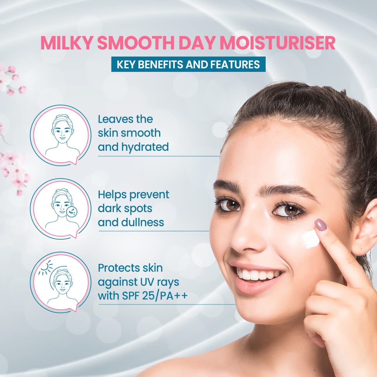 Spawake Skin Care Kit Brightening (Face Wash + Face Serum + Moisturizer + Night Cream) 190g