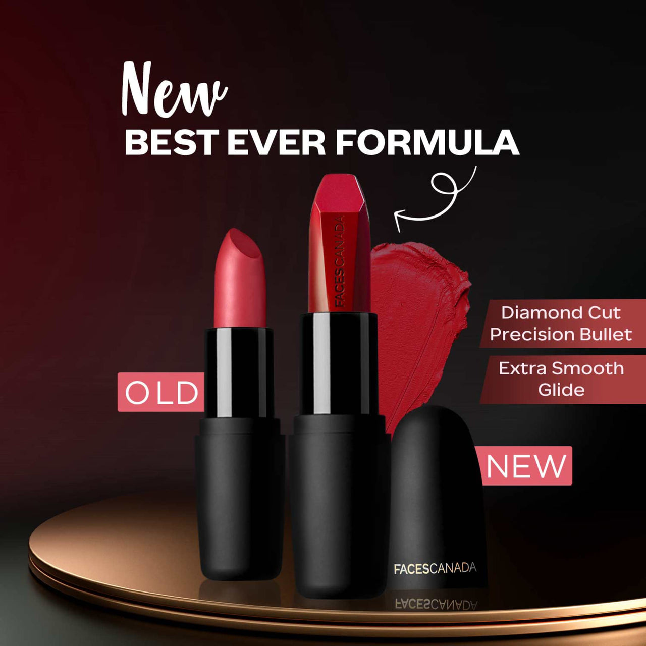 FACESCANADA Ultime Pro A Matte Made In Heaven Ink Pencil Eyeliner - Black, 1.2 Ml& Weightless Matte Lipstick - Buff Nude 05 (Brown), 4.5G