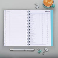 Blue Sky 2024 Weekly and Monthly Planner, January - December, 5