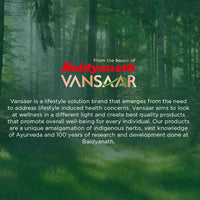 Baidyanath Vansaar Health Tonic for Her - 450ml| Specially crafted Ayurvedic formula for PMS Relief| Relieves period cramp| Long lasting solution for Menstruation Relief