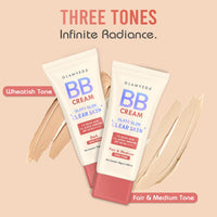 Glamveda BB Cream for Fair & Medium Skin Tone With SPF 50++++ | Lightweight, Non-Sticky & Waterproof | Covers Dark Spots & Evens Skin Tone | Natural, Dewy Finish | Hydrating & Durable (30 gm)