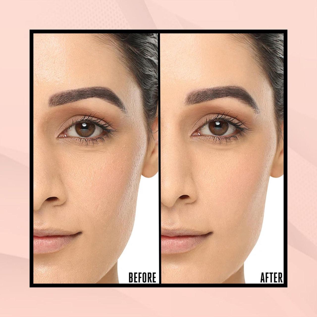 Lakyou Beauty 2in1 Primer + Matte Compact Powder | Same Shade With Matte And Shimmery Effect | Long Lasting And Waterproof Formula | shade-04(Natural Nude) | 30g