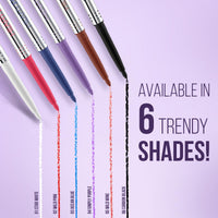Hilary Rhoda Stroke It Eye Pencil | Coloured Eyeliner and Kajal Pencil | Easy Glide & Quick-Drying Formula | Matte Finish | Built-in Sharpener | 0.26g (Ocean Blue | Shade 03)