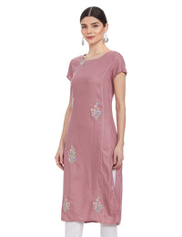 W for Woman Women's  Viscose Regular Kurta