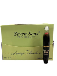Seven Seas Pro-Beauty Matte Lipstick Set, 24 Pieces, Smudge-Proof and Long-Lasting, Transfer-Proof Formula