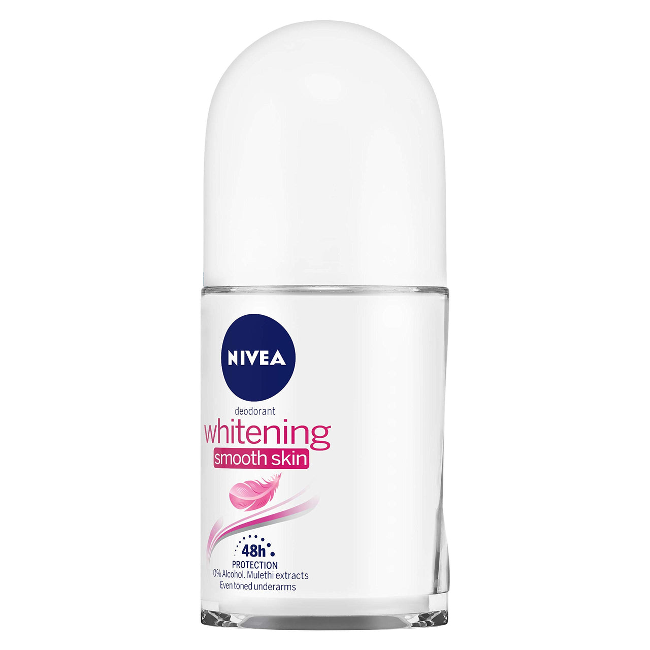 Nivea Deodorant Roll On, Whitening Smooth Skin For Normal Skin, 50Ml & Sun, Moisturising Lotion, Spf 50, 125Ml, Pack Of 1