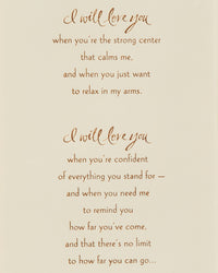 American Greetings Romantic Anniversary Card (I Will) I Will