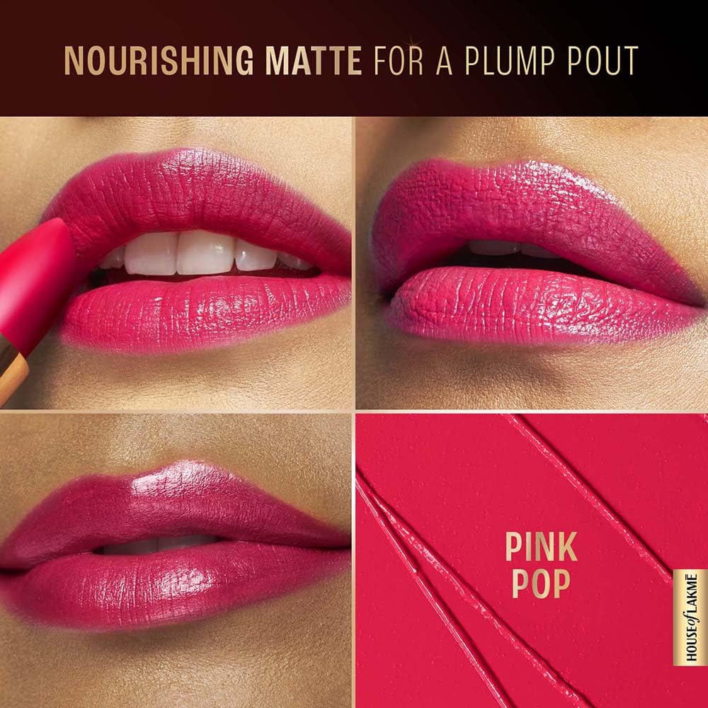 Lakmé Lipstick Pink POP (Matte)