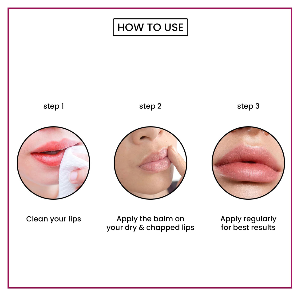 Khadi Organique Herbal Beetroot Lip Balm for Dry, Damaged & Chapped Lips | Hydrating & Nourishing Lip Balm Enriched with Cocoa Butter, Shea Butter & Essential Oils for Pink, Glossy & Soft Lips - 5gm