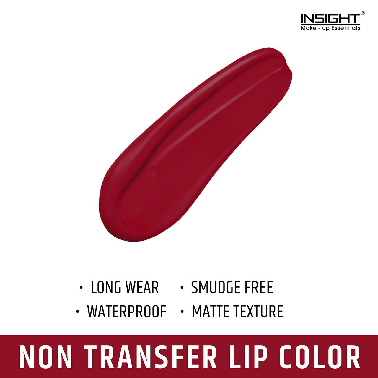 INSIGHT Non Transfer Lip Color, Matte Finish, 4ml - 21 Romance & Insight Non Transfer Lip Color, Matte Finish, 4ml (01 Joyfull)
