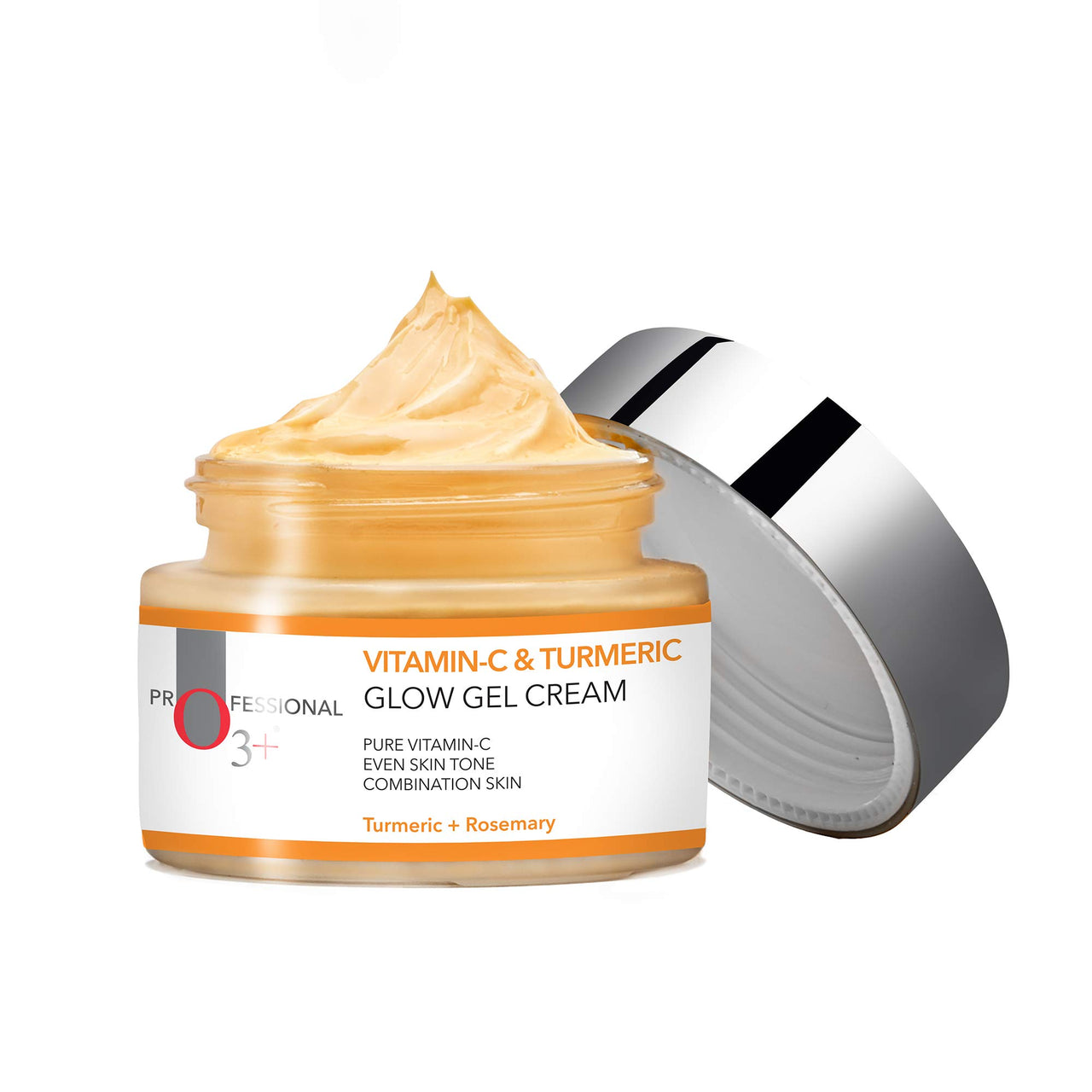 O3+ Vitamin C & Turmeric Glow Gel Cream for Women & Men Turmeric + Rosemary (50gm)