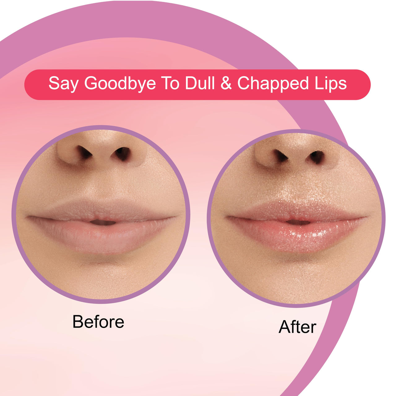 Dr.Rashel Strawberry Moisturizing Lip Balm - 4.5 gms Tinted Lip Moisturizer for Dry, Chapped & Cracked Lips, Enriched with vitamin E and Natural Oil, Intense Hydration and UV protection