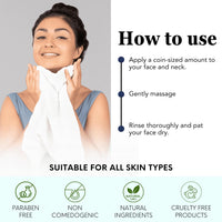 Nature’s Kinn Aloe, Honey Cloud Cleanse Foaming Facewash | Deep Cleansing & Hydrating | With Niacinamide, Hyaluronic Acid, AHA & BHA | Sulphate-Free, Paraben-Free | 100ml