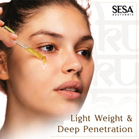 SESA Kumkumadi Face Serum 30ml for Radiant & Glowing Skin Made with 40% Kumkumadi Thailam Face Oil Repairs Dull & Damaged Skin Light Weight & Non Sticky Suitable for all Skin Types