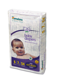 Himalaya Baby Powder (400g) & Himalaya Baby Small Diapers (54 Count)