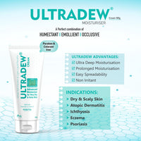 Vegetal Ultradew Moisturising Cream for Dry Skin 100gm.