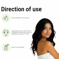 Multani Naturals Greentea & Aloevera Hair Conditioner || For Reducing Hair Fall | Improving Hair Texture | Strenghtening Hair Strands | Dermatologically Tested | SLS & paraben Free | Suitable For All Hair Types |250ml