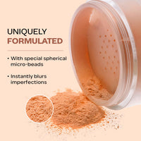 FACESCANADA Setting & Finishing Loose Powder For All Skin Types, 10g | Sheer Coverage & Naturally Radiant Finish | Non- Drying & Lightweight | Evens Out Skin Tone| Blurs Imperfections (Beige)