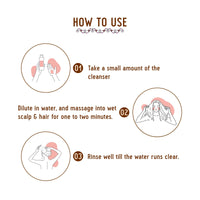 Avimee Herbal Shakuntala Hair Fall Control Hair Cleanser | With Keratin Protein & Nansyl | For Strong and Shiny Hair | Sulphate & Paraben Free For Men and Women | 50 mL