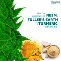 Himalaya Baby Body Lotion, For All Skin Types (400 ml) & Pure Skin Neem Facial Kit (Facewash 50ml, Scrub 50g & Face Pack 50g)