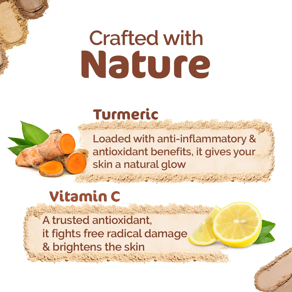 Mamaearth Glow Full Coverage Compact For Oily Skin, Spf 30 For Up To 3X Instant Glow - 9 Gm|Radiant, Natural|Even Toned Complexion|Mattifying|Up To 16-Hour Oil Control & Sweat-Resistant, Cream