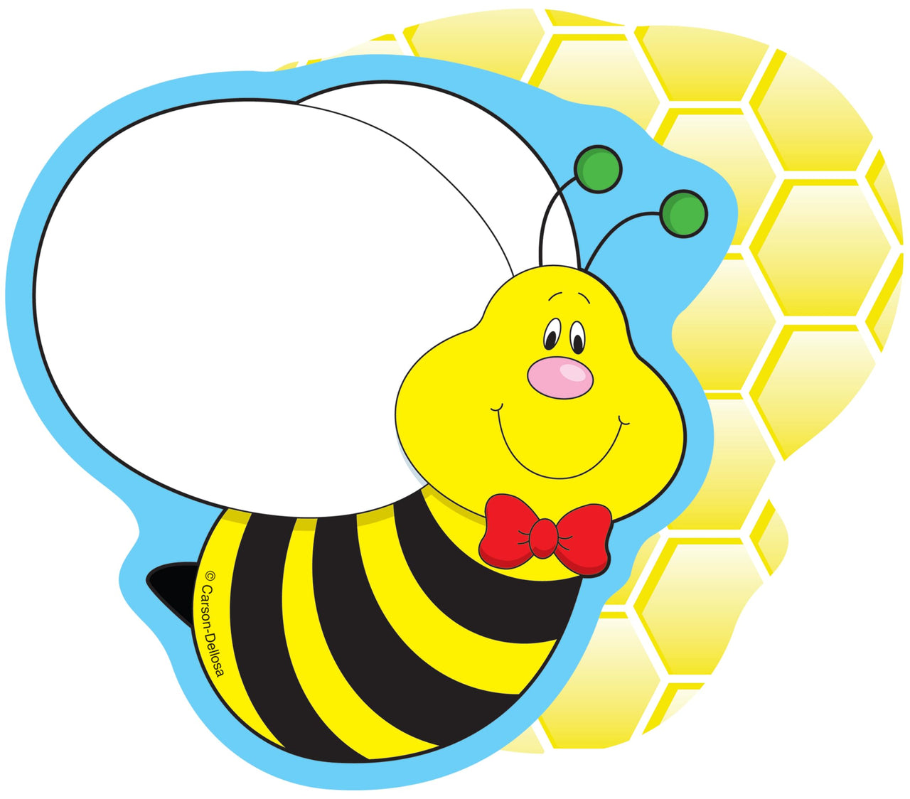 Carson Dellosa Bumble Bee Cutouts for Bulletin Boards, Bee Bulletin Board Cutouts, Elementary Honey Bee Classroom Cutouts, Spring Classroom Decor (36 pc) Bees