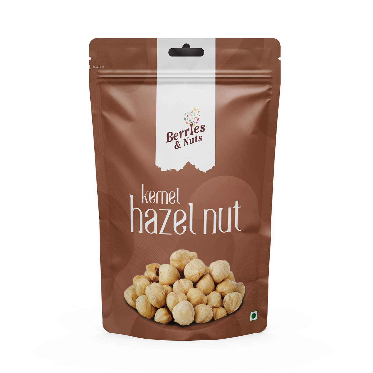 Berries And Nuts Jumbo Hazel Nuts 200 Grams Pouch | Hazel Nut Kernels | 1 Pack of 200 Grams