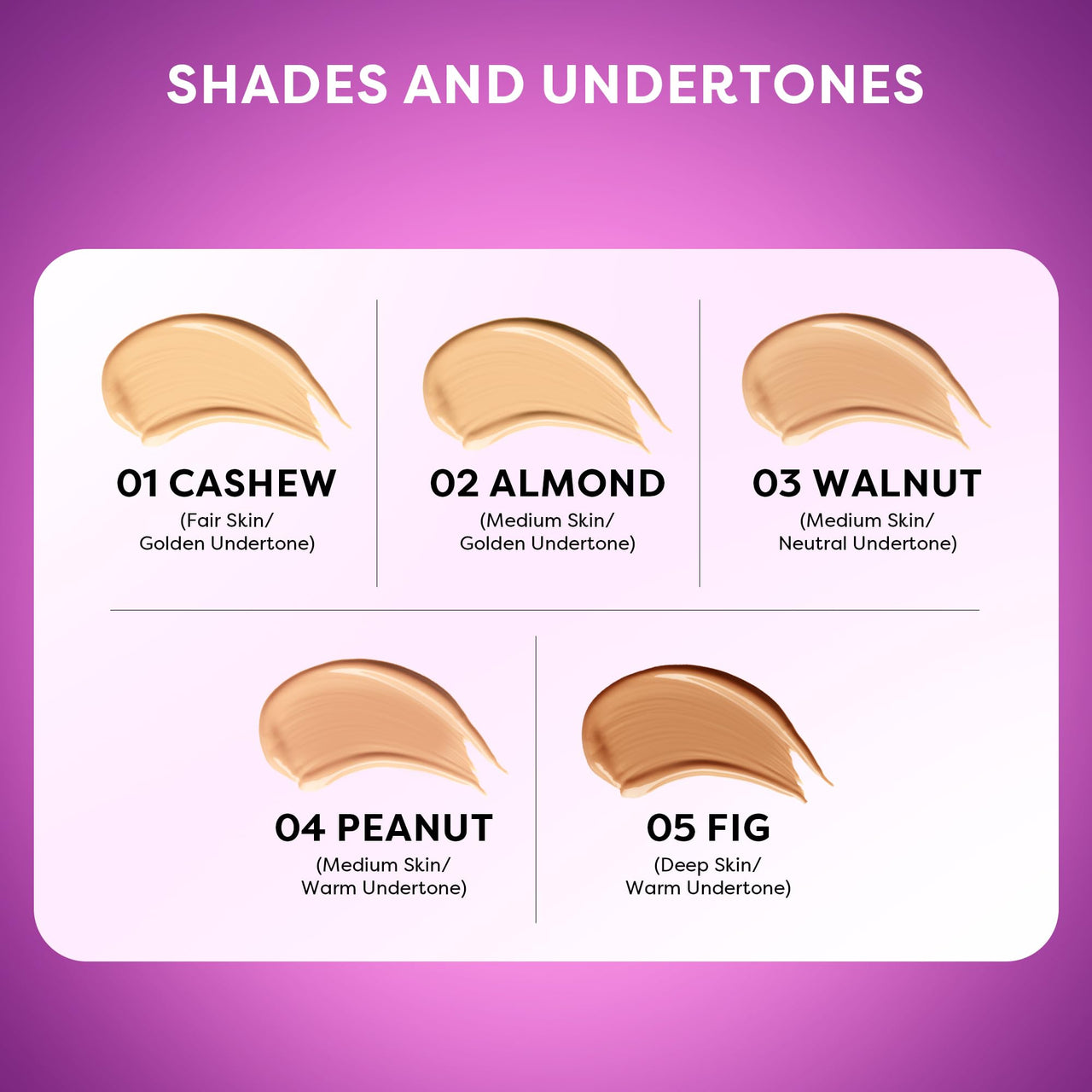 SUGAR POP Liquid Foundation | Lightweight | Full Coverage | Water-resistant | Super-matte - 30ml | 01 Cashew
