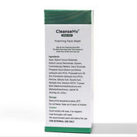 NOURRIR CleanseMe Green Dew Foaming Face Wash | 100ML | Enriched With Glycolic Acid & Nutmeg Oil | Acne Freedom |