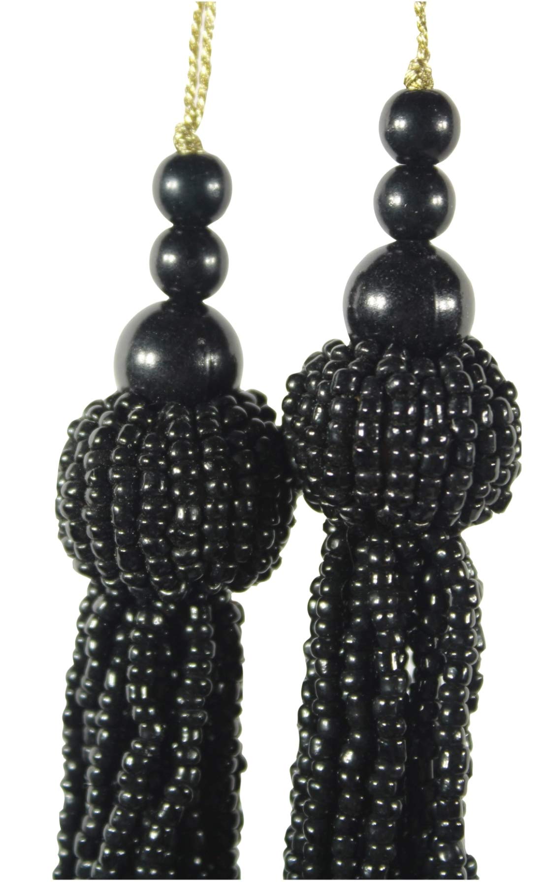 Trendy and Ethnic Acrylic Pearls Tassel Women's  Ethnic Work Hanging Latkan for Sareepallu Blouse Dupatta Lehenga (Set of 1 Pairs)