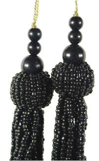 Trendy and Ethnic Acrylic Pearls Tassel Women's  Ethnic Work Hanging Latkan for Sareepallu Blouse Dupatta Lehenga (Set of 1 Pairs)