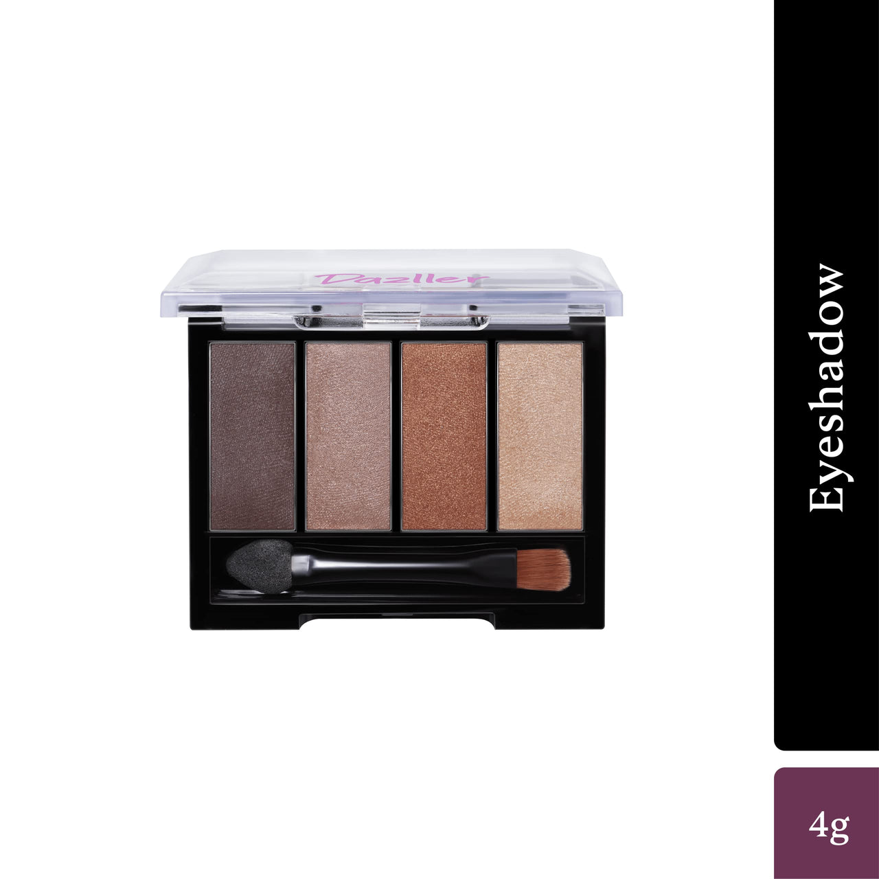 DAZLLER Mystical Magic Eyeshadow Palette Powder - Mini, 4G, D4-Es12, Lightweight, Even Blending, Rich Pigments, Vibrant Hues, Multicolor, Shimmery Finish