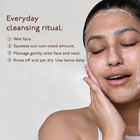 Asaya Detan Face Wash | Glycolic Acid, Berry Extract & Manjistha | Tan Removal Face Cleanser for Men & Women | Normal, Combination or Oily Skin | Gently Exfoliates & Evens Tone | Soap Free | 100 ml