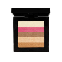 Hilary Rhoda Shimmer Bricks Highlighter Palette | Bronzers, Highlighters & Blushes | Highly Pigmented | Long Lasting & Illuminating Glow - 8.1g (Shade - 03)