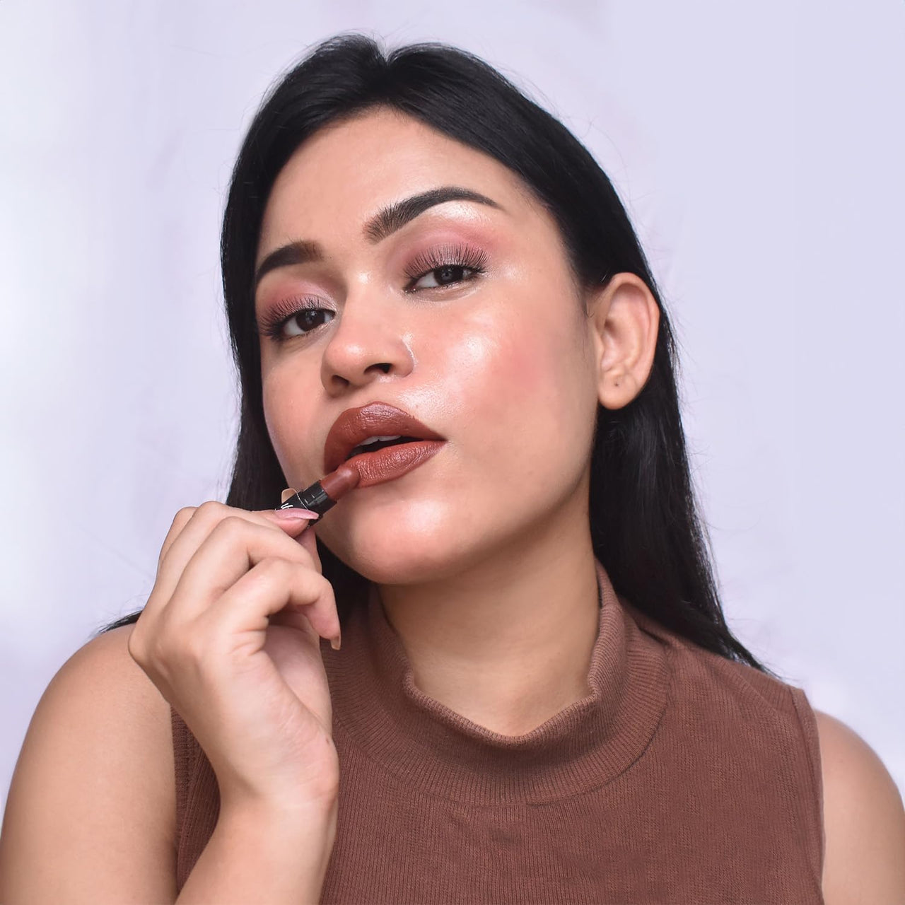 Iba Long Stay Creamy Matte Micro Mini Lipstick Kit | Bullet Matte Lipstick Set | Highly Pigmented and Long Lasting | Hydrating & Moisturizing Mini Lipsticks Set for Women | Mini Lipstick Combo Pack | (Set of 10) 12 g (1.2 g Each)