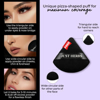 Just Herbs HD Makeup Setting Powder With Liquorice Root & Rice Starch (Banana, 15 g)