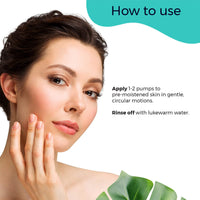 Pilgrim Face Wash | Volcanic Lava Ash Foaming Cleanser with Brush 120ml, Vitamin C Night Serum 30ml | For Face Cleansing & Brightening | Unisex Korean Skin Care