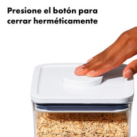 OXO Good Grips POP Container - Airtight Food Storage - Big Square Tall 6.0 Qt Ideal for bulk snacks and cereal 6.0 Qt - Square - Bulk Food