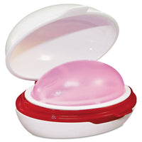 Lee Sortkwik 12134 Ergo-Style Fingertip Moistener, 1.5 oz, White