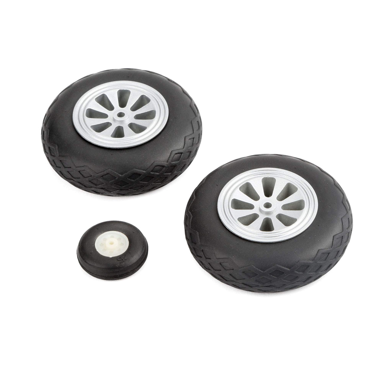 E-flite Wheel Set P-51D 1.2m- EFL8210 Wheels Gear Retracts & Accys