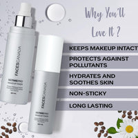 FACESCANADA Ultime Pro Makeup Fixer 50 Ml And Faces Canada Magneteyes Kajal - Black, 0.35G Almondoil & Vitamine