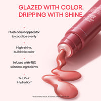 Laneige Glaze Craze Tinted Lip Serum | Plumping, Nourishing Hydration with Polypeptide and Ceramides | Lip Balm for Dry & Chapped Lips |Ultra Glamorous Shiny Lips | Cinnamon Sugar(Mauve Pink)-12g
