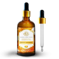 Luxurious SWEET ORANGE Essential Oil by Enhanced Essentials|Therapeutic,Organic & Natural |Crafted with Slow Extraction| Ultra Premium Grade Concentrated Essential Oil for Home Fragrance, Diffusers, Skin care, Aromatherapy, Bath, Massage,Humidifiers, Soap