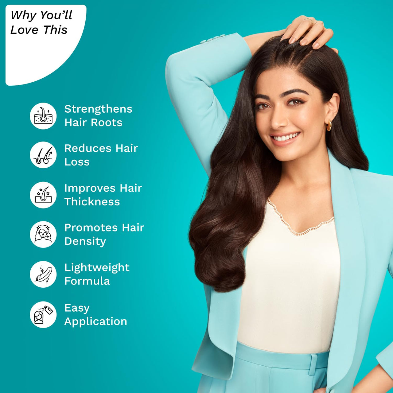 Pilgrim RootActive Anti-Hairfall Serum With Spanish Rosemary, Caffeine, Biotin, Capilia Longa, Saw Palmetto (30ml) | Strengthens Hair Roots, Reduces hair loss & Increases Hair Density | For Men and Women