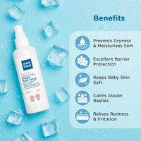 Mee Mee Natural Baby Diaper Rash Spray | 100ml, Fast-Acting Relief, Hypoallergenic & Safe for Delicate Skin | Touch-Free Hygienic Care, Instant Comfort