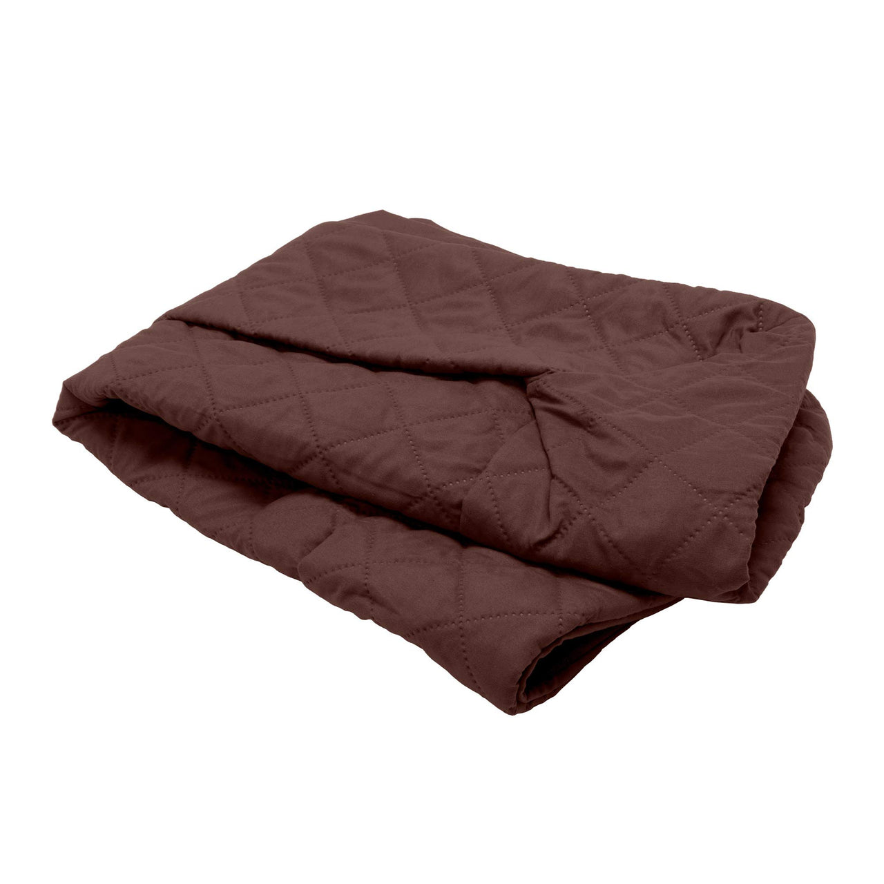 Furhaven Replacement Dog Bed Cover Quilted Sofa-Style, Machine Washable - Coffee, Jumbo (X-Large) Cover Only 40.0"L x 32.0"W x 0.3"Th (Quilted) Coffee
