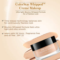 Revlon Colorstay Whipped Creme Make Up, Natural Tan (23.7ml)