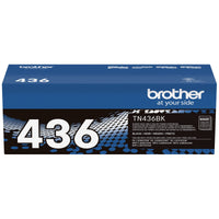 Brother TN436BK Super High Yield Toner-Retail Packaging, Black Black Toner