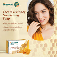 Himalaya Herbals Nourishing Cream and Honey Soap, 75gm