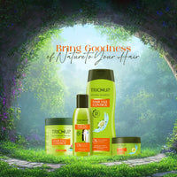 Trichup Hair Fall Control Herbal Shampoo - Enriched Amla, Licorice & Bhringaraj - Help to Reduce Hair Fall & Thinning Hair (200ml) (Pack of 2)